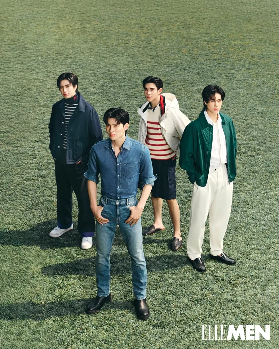 เจมีไนน์-โฟร์ท-ปอนด์-ภูวินทร์ @ ELLE MEN Thailand-Hong Kong April 2025