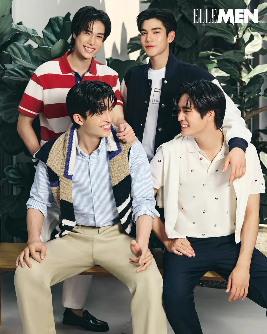 เจมีไนน์-โฟร์ท-ปอนด์-ภูวินทร์ @ ELLE MEN Thailand-Hong Kong April 2025