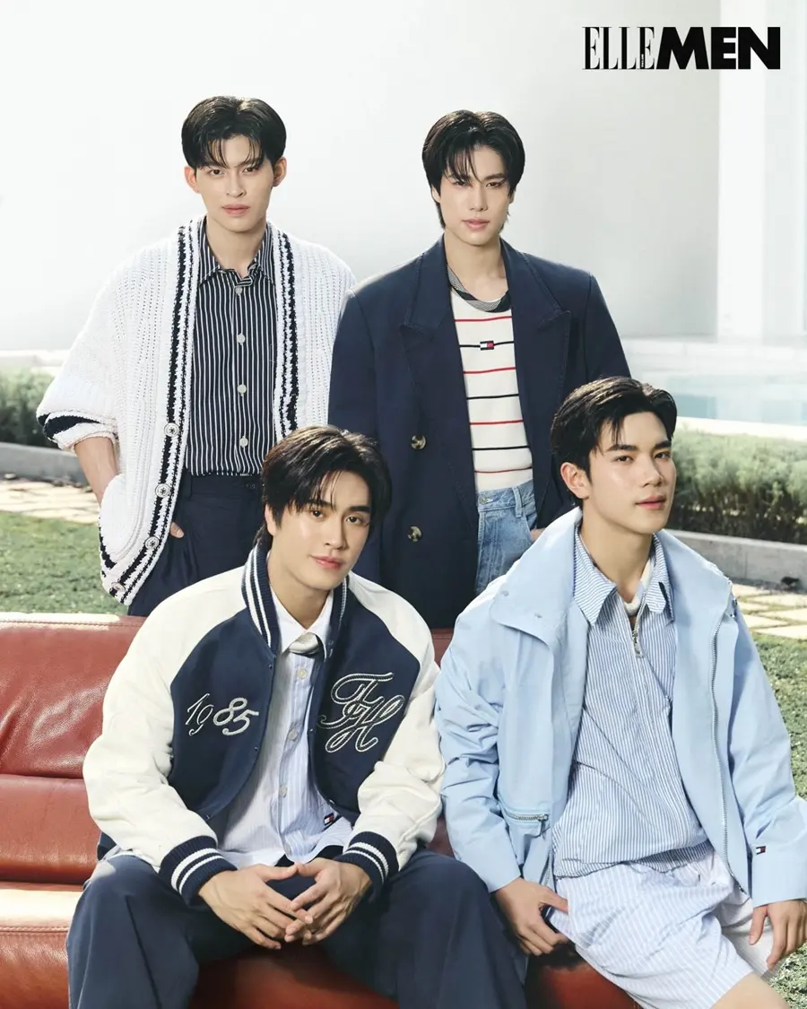 เจมีไนน์-โฟร์ท-ปอนด์-ภูวินทร์ @ ELLE MEN Thailand-Hong Kong April 2025