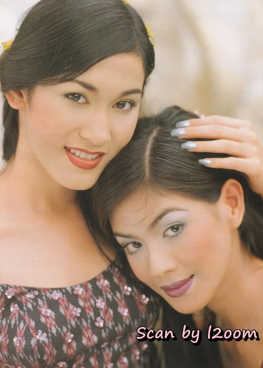(วันวาน) อ้อน เกวลิน & ปุ้ม จิตติมา @ นิตยสาร คุณหญิง ปีที่ 4 ฉบับที่ 91 ปักษ์หลัง กุมภาพันธ์ 2542