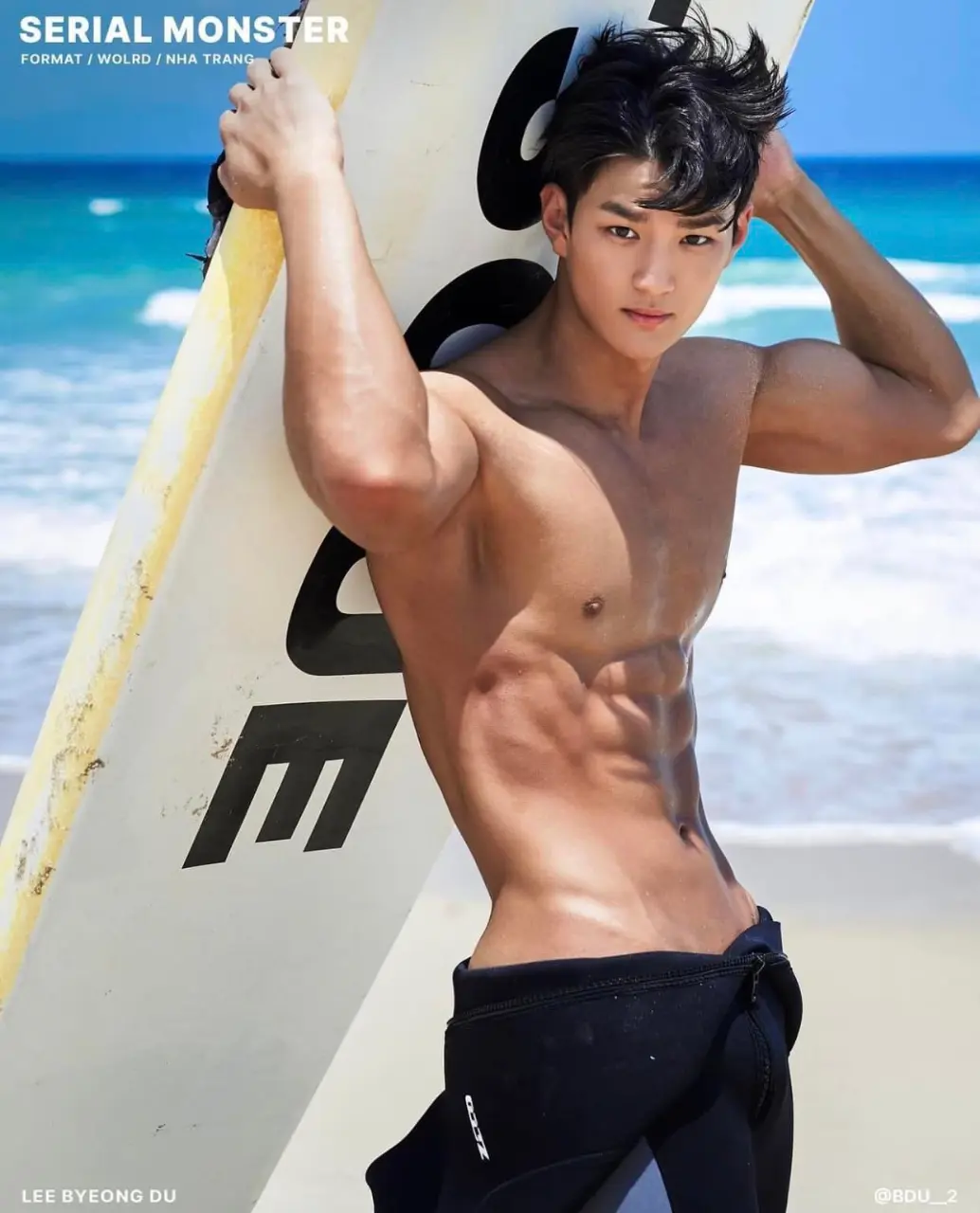 bodybuilder & trainer : LEE BYEONG DU