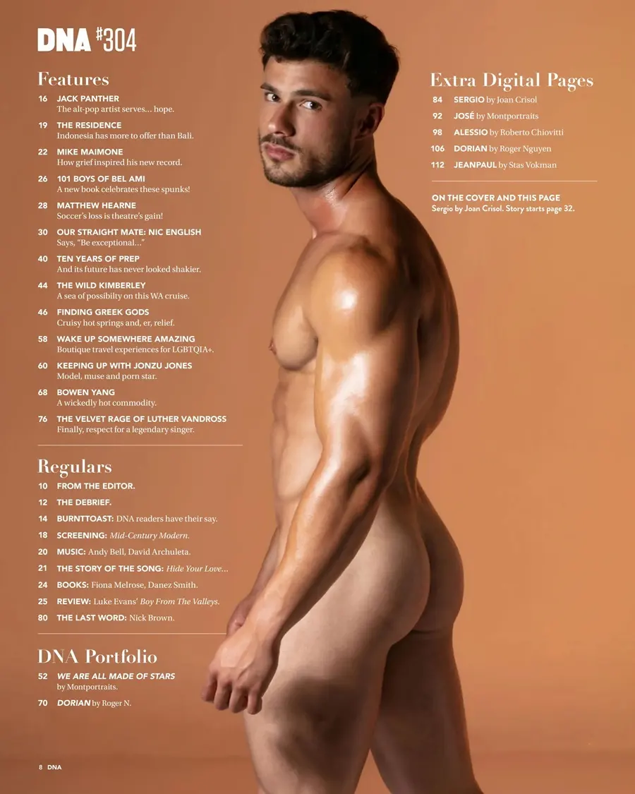 Sergio Fernandez @ DNA Magazine issue 304 May 2025