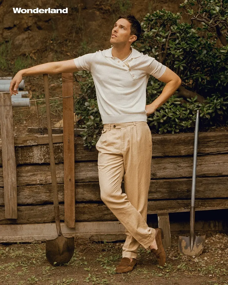 David Corenswet & Nicholas Hoult @ Wonderland UK Summer 2025