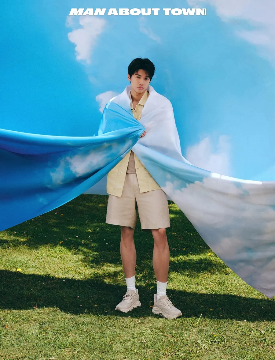 Wang Shun @ MAN ABOUT TOWN China May 2025