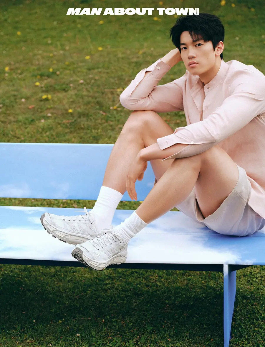 Wang Shun @ MAN ABOUT TOWN China May 2025