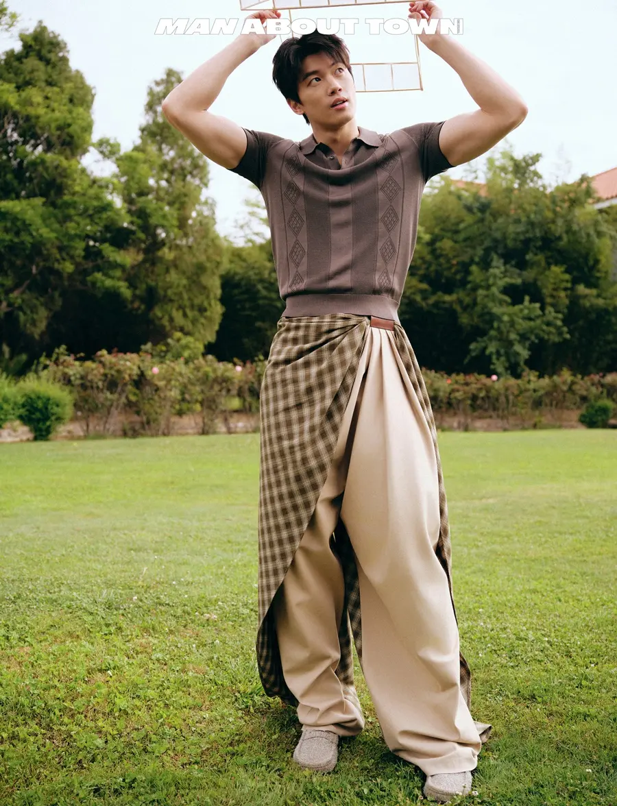 Wang Shun @ MAN ABOUT TOWN China May 2025