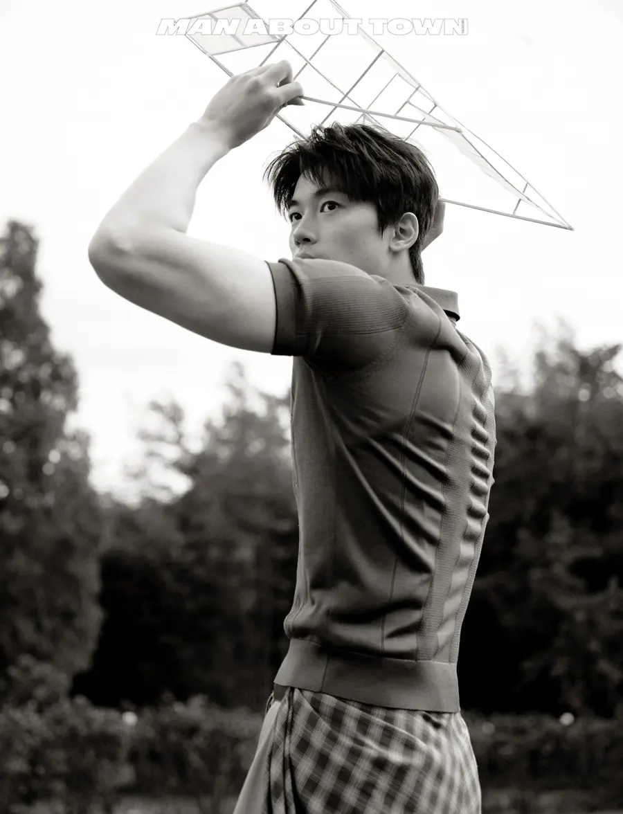 Wang Shun @ MAN ABOUT TOWN China May 2025