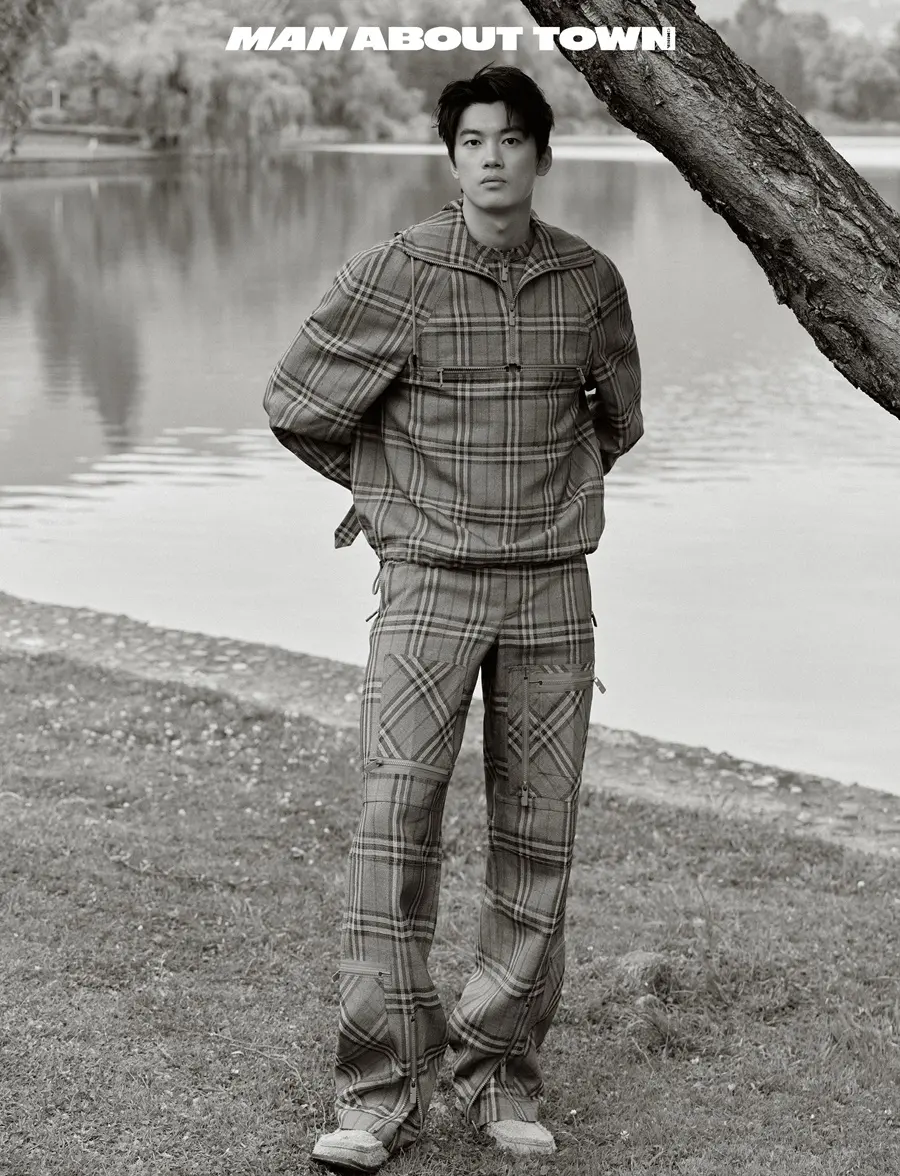 Wang Shun @ MAN ABOUT TOWN China May 2025