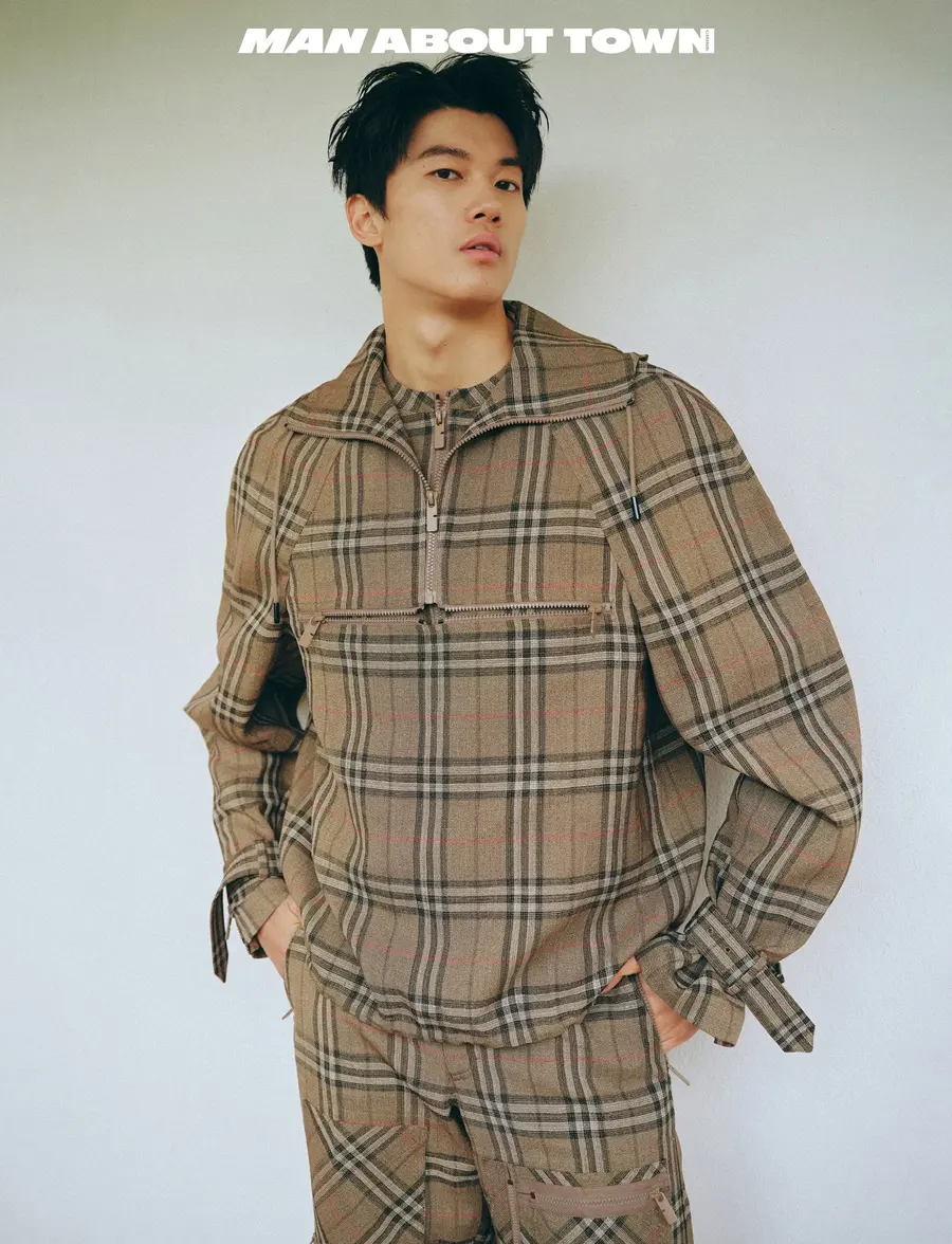 Wang Shun @ MAN ABOUT TOWN China May 2025