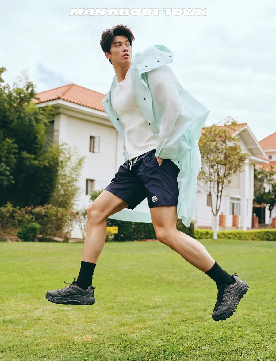 Wang Shun @ MAN ABOUT TOWN China May 2025