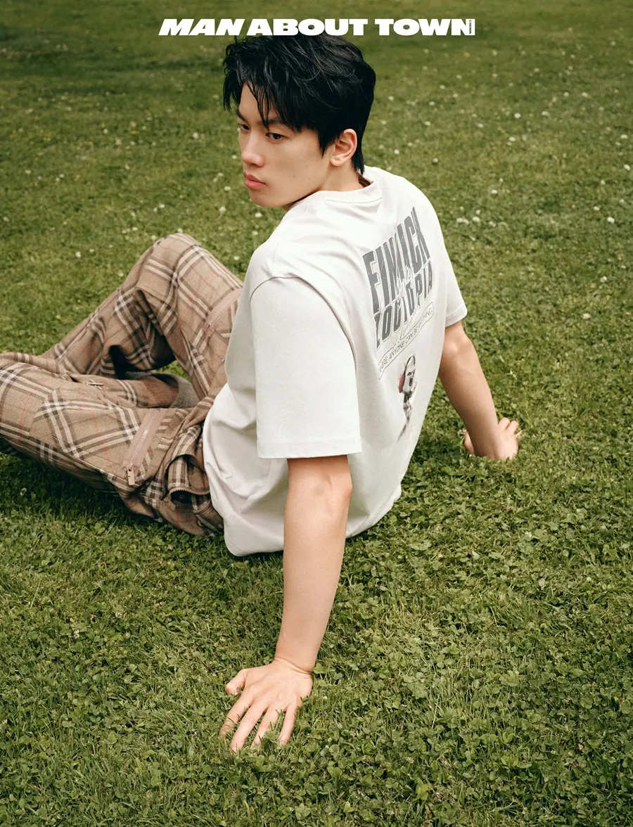 Wang Shun @ MAN ABOUT TOWN China May 2025