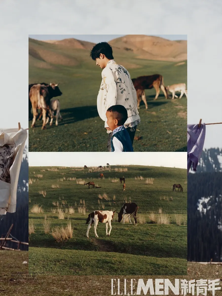 Jiang Dunhao @ ELLEMEN Fresh China May 2025