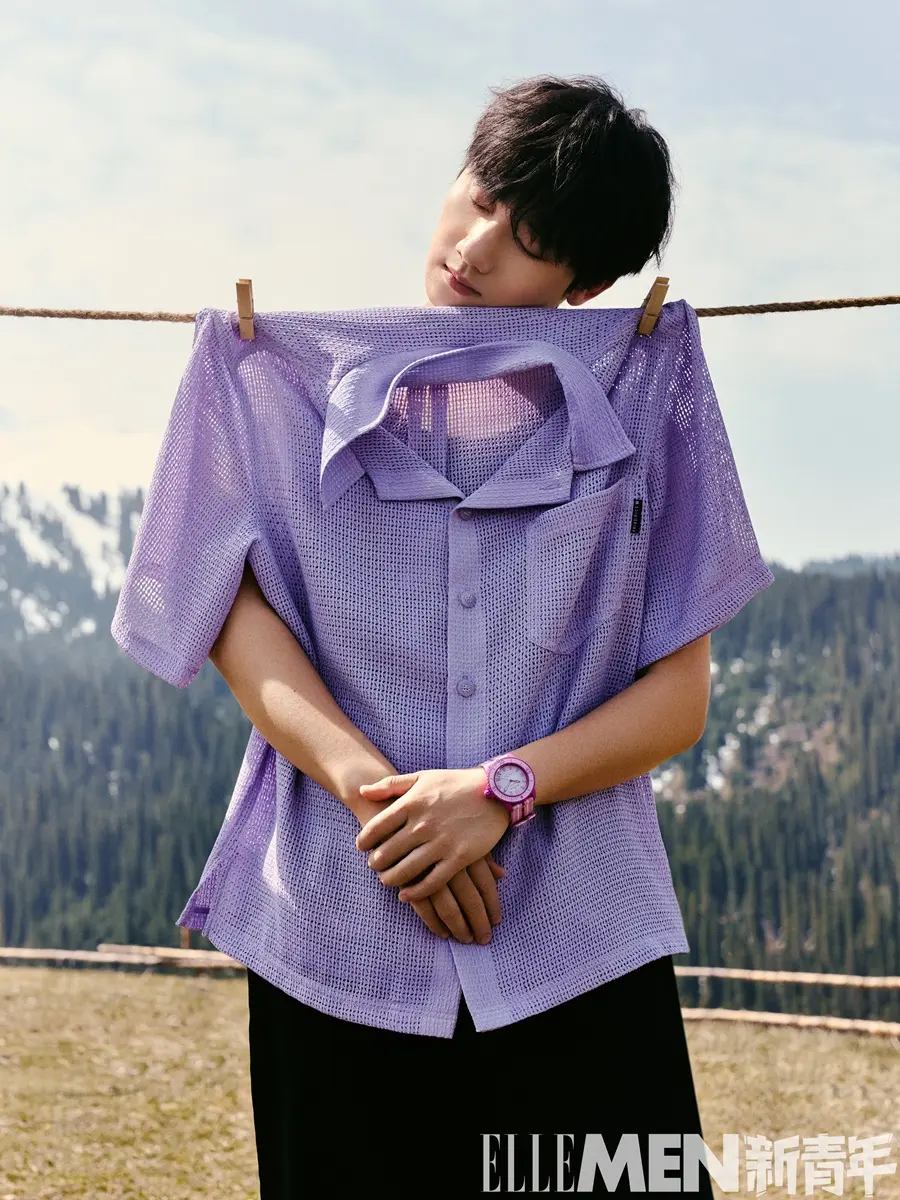 Jiang Dunhao @ ELLEMEN Fresh China May 2025