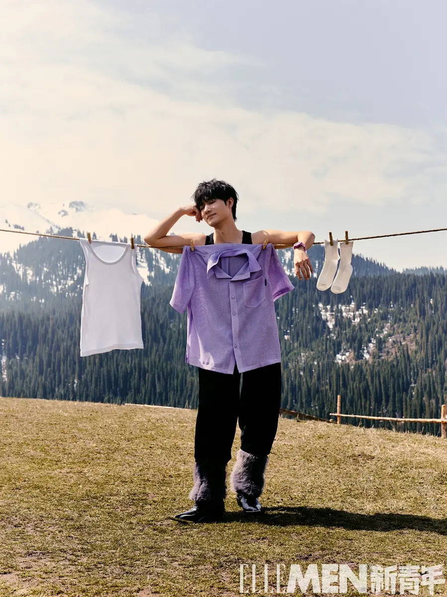 Jiang Dunhao @ ELLEMEN Fresh China May 2025