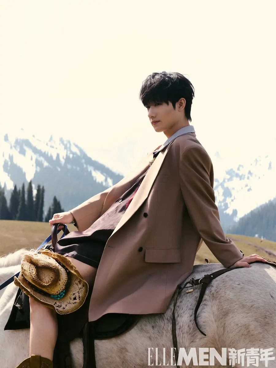 Jiang Dunhao @ ELLEMEN Fresh China May 2025