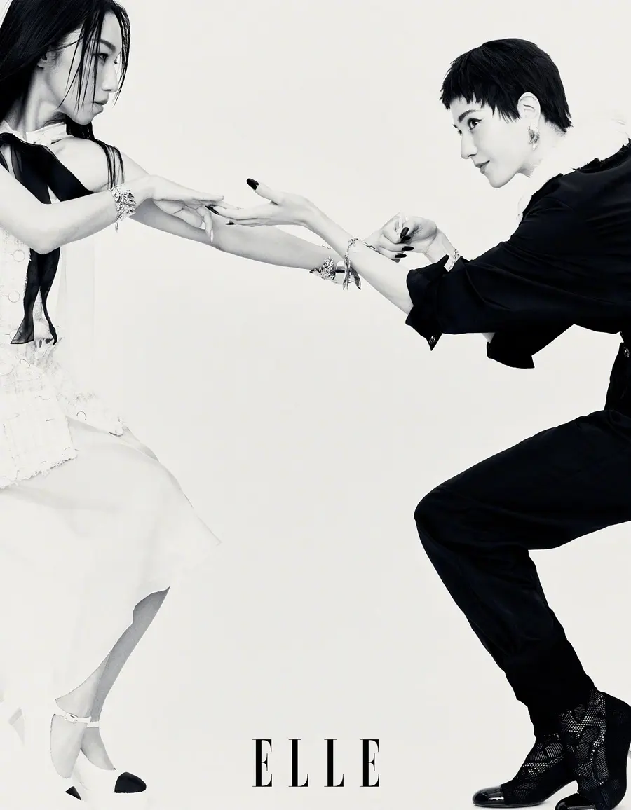 NaRan & NaErNaXi @ ELLE China May 2025