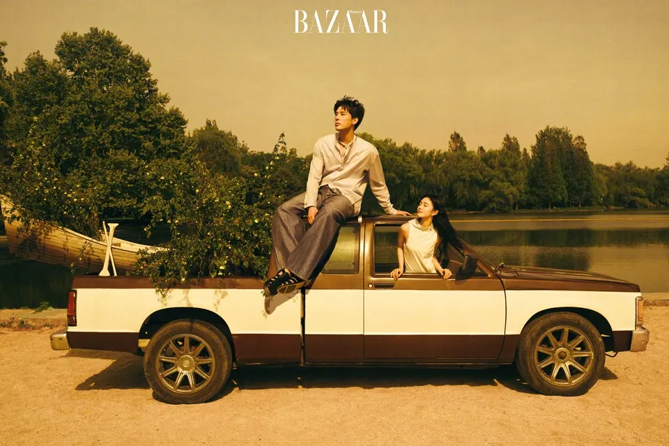 Liu Haocun & Wang Anyu @ Harper's BAZAAR China May 2025