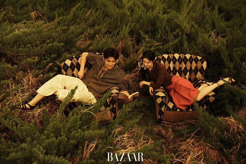 Liu Haocun & Wang Anyu @ Harper's BAZAAR China May 2025