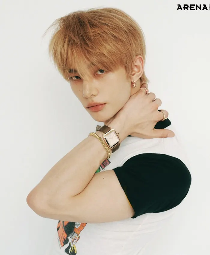 (Stray Kids) Hyunjin @ Arena HOMME+ Korea June 2025