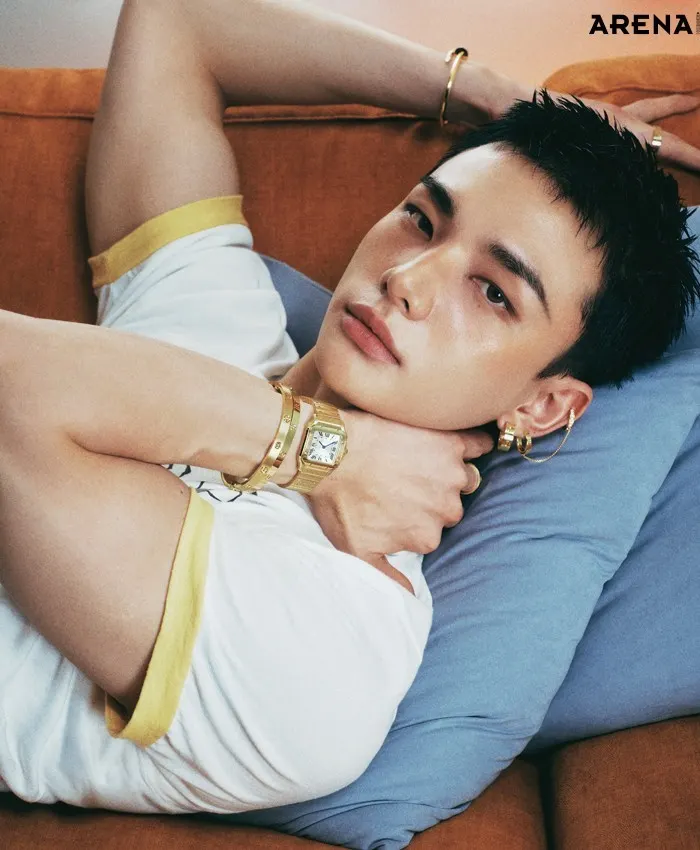 (Stray Kids) Hyunjin @ Arena HOMME+ Korea June 2025