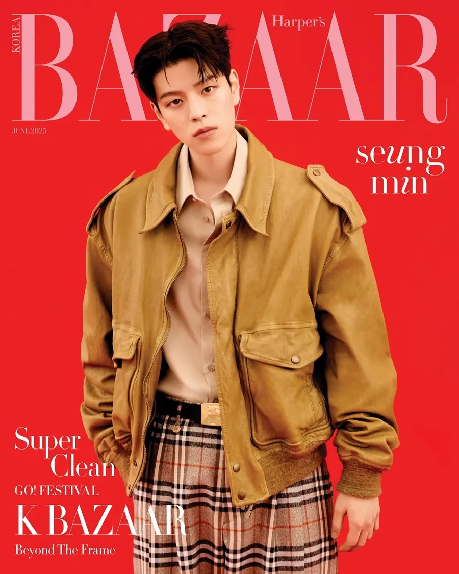 (Stray Kids) Seung min @ Harper’s BAZAAR Korea June 2025