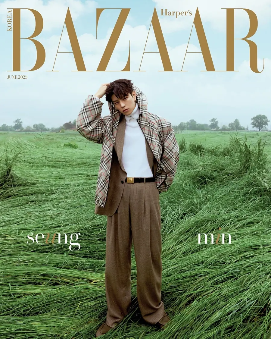 (Stray Kids) Seung min @ Harper’s BAZAAR Korea June 2025