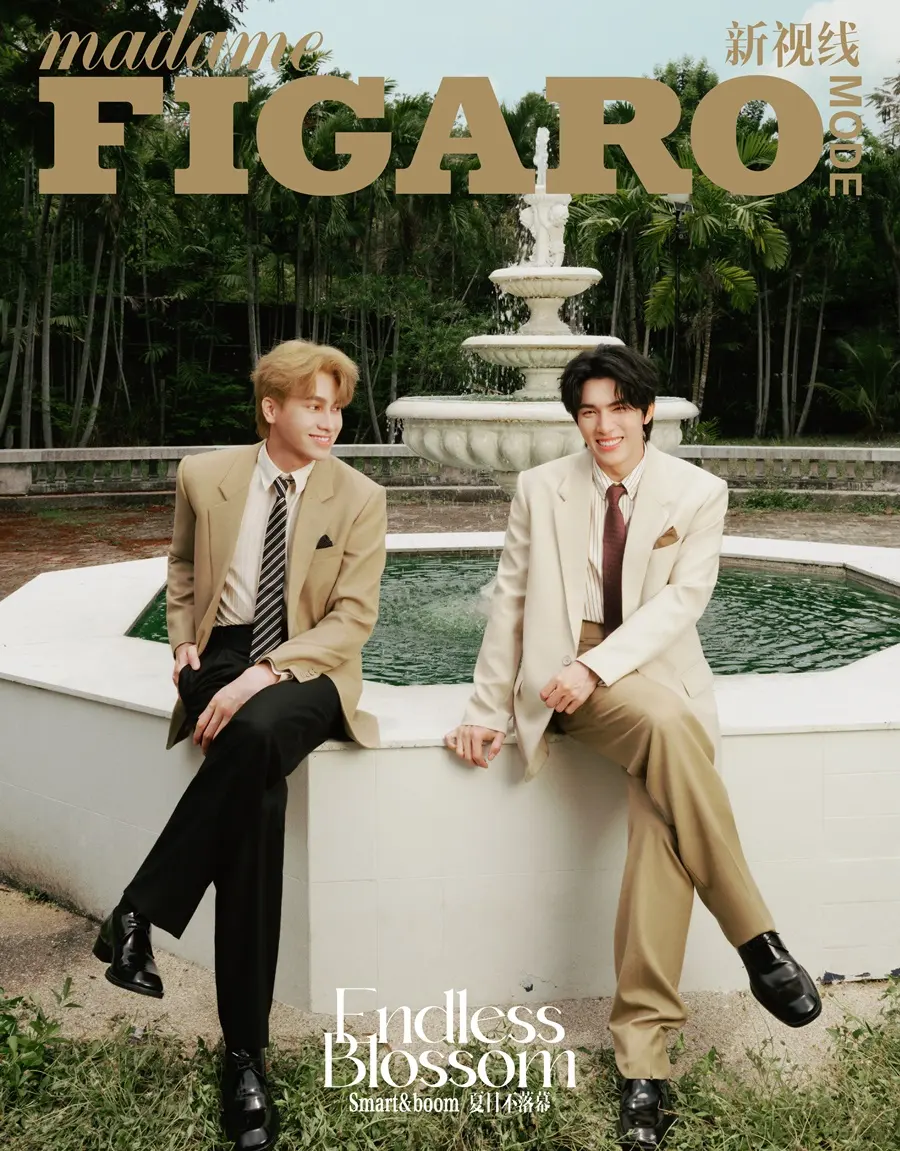 สมาร์ท-ชิษณุพงศ์ & บูม-รวีวิชญ์ @ madame FIGARO MODE China May 2025