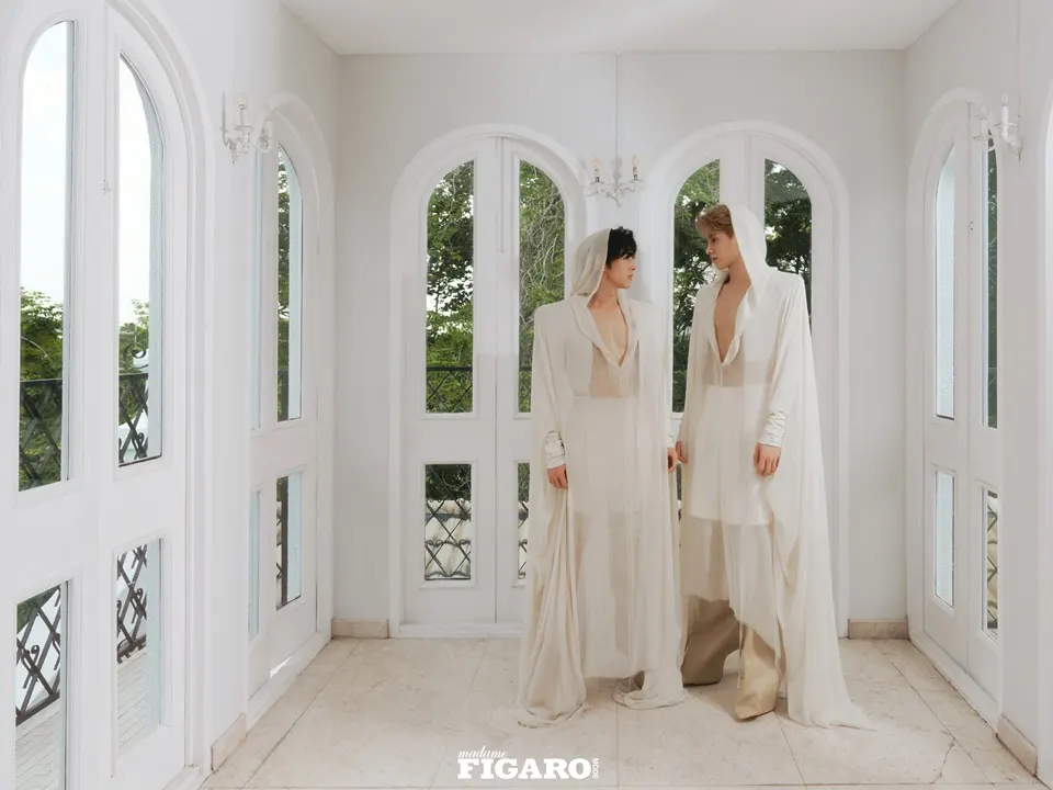 สมาร์ท-ชิษณุพงศ์ & บูม-รวีวิชญ์ @ madame FIGARO MODE China May 2025