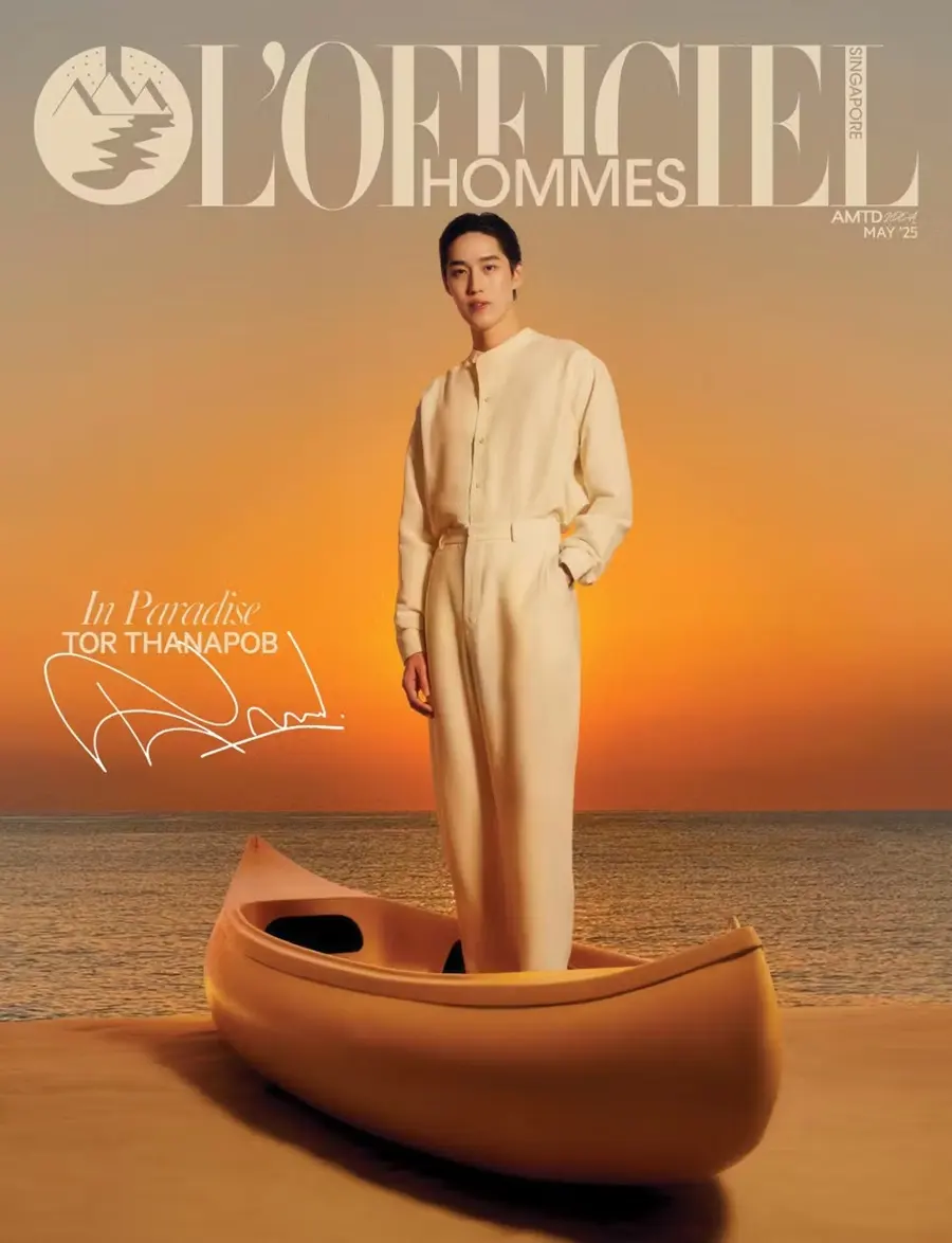ต่อ-ธนภพ @ L'OFFICIEL HOMMES Singapore May 2025