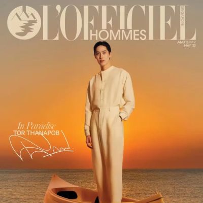 ต่อ-ธนภพ @ L'OFFICIEL HOMMES Singapore May 2025
