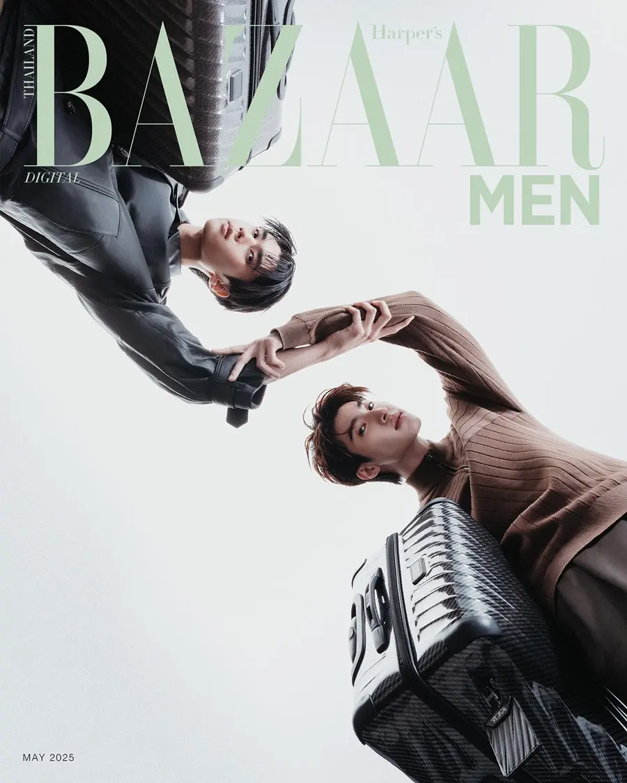 บลู-พงศ์ทิวัตถ์ & ดัง-ณัฎฐ์ฐชัย @ Harper's BAZAAR MEN Thailand May 2025