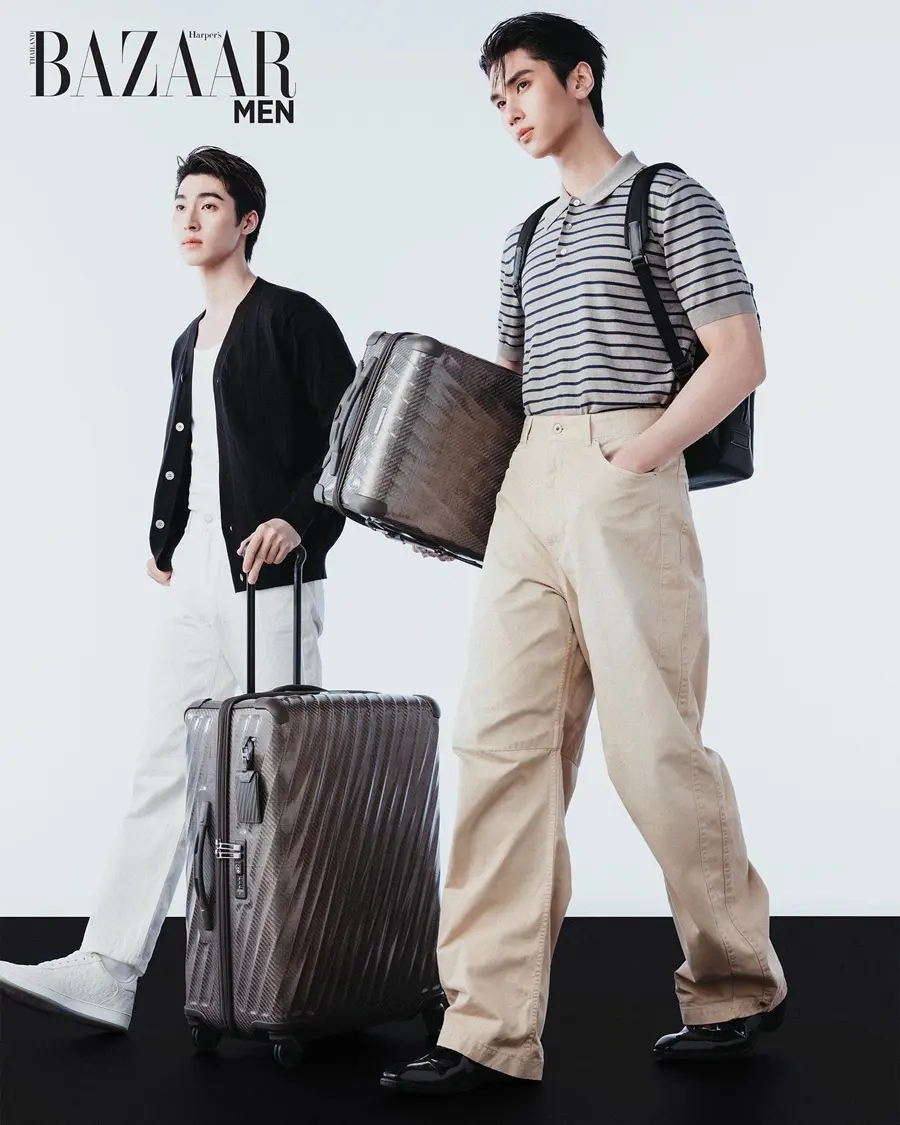 บลู-พงศ์ทิวัตถ์ & ดัง-ณัฎฐ์ฐชัย @ Harper's BAZAAR MEN Thailand May 2025