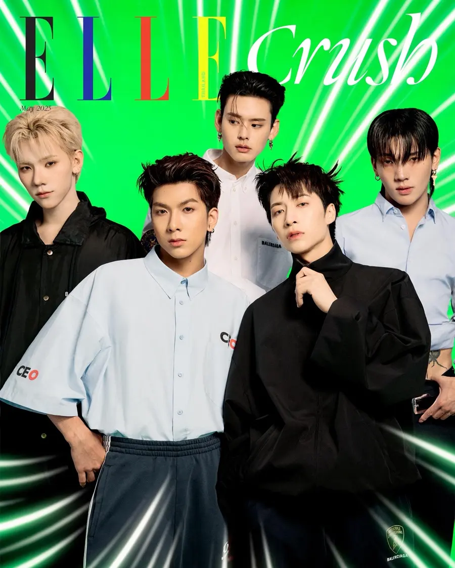 5 หนุ่ม วง PERSES @ ELLE Crush May 2025