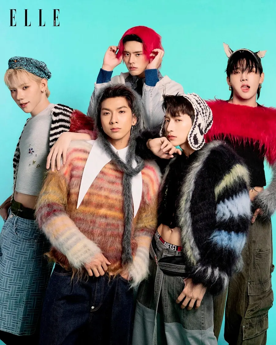 5 หนุ่ม วง PERSES @ ELLE Crush May 2025