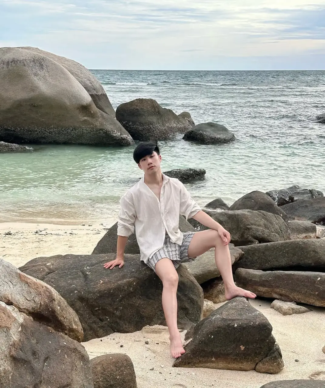 Cool and cute guy : markji
