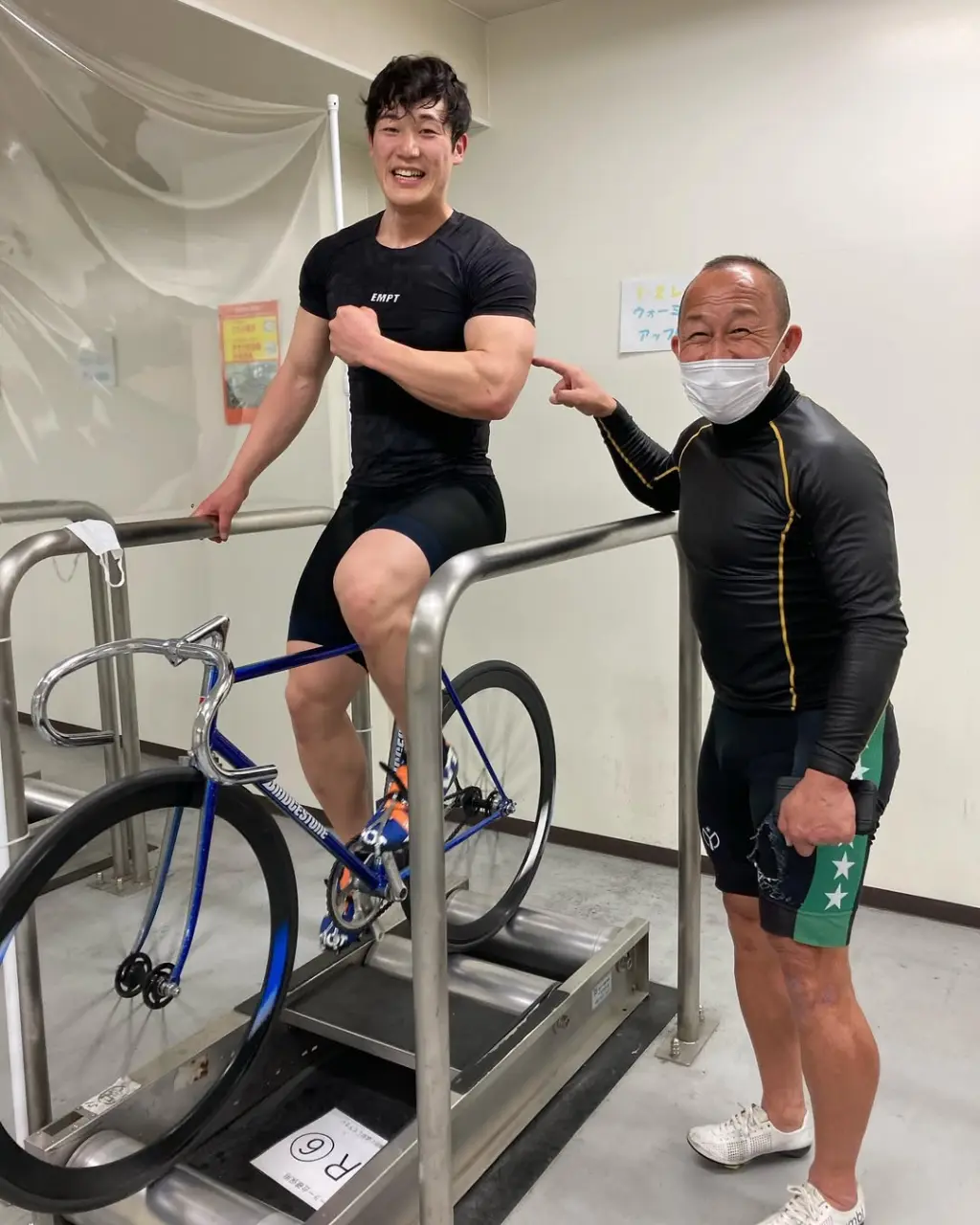 Underwear model & keirin racer : Ryota Mizutani