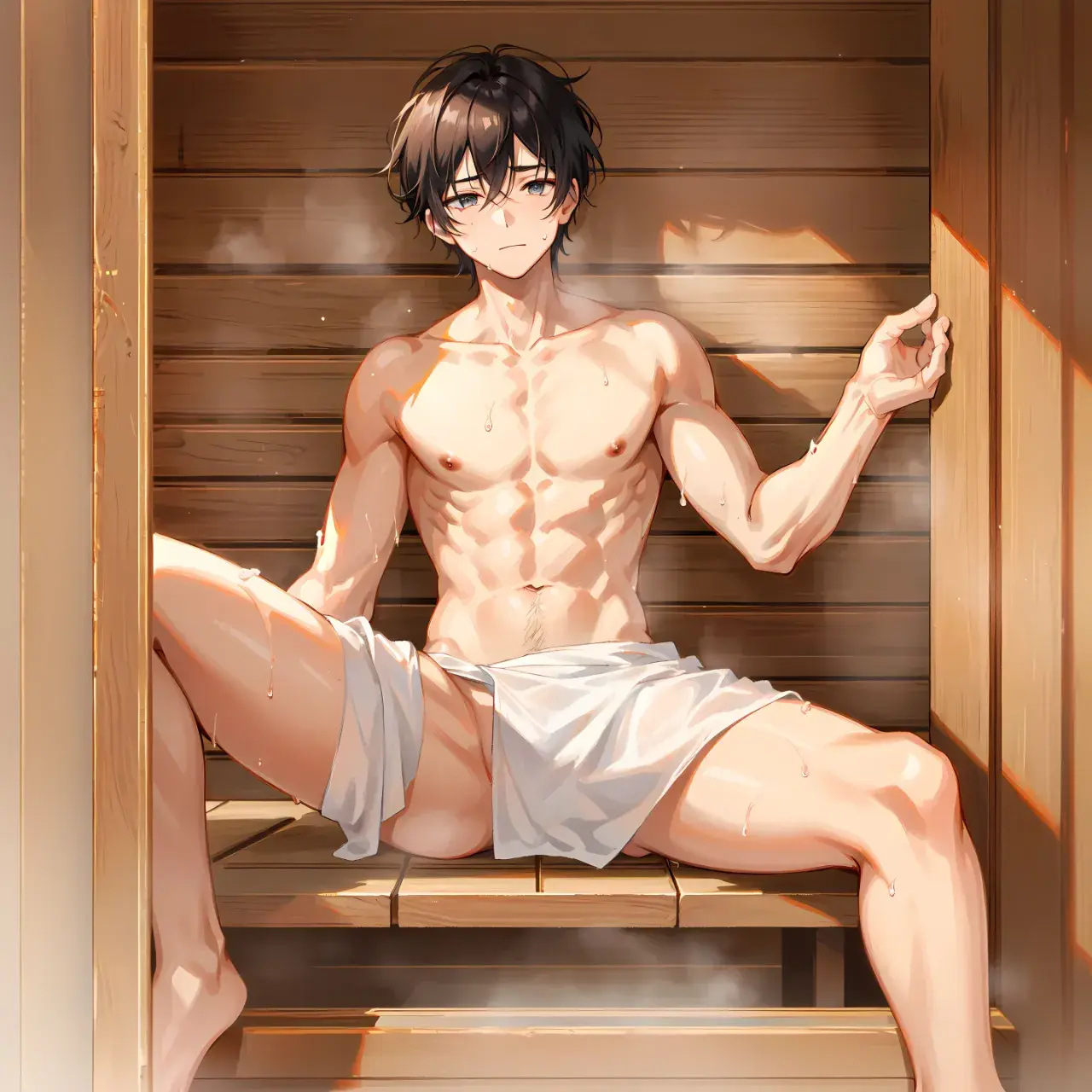 การ์ตูนผู้ชายหล่อเท่ 344