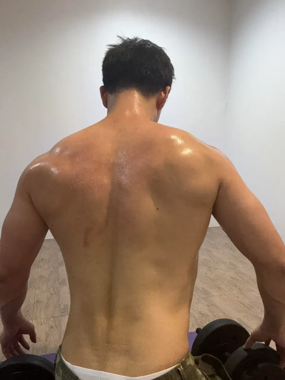 ยอมโดนน้ำอัดฉีดให้พุ่ง