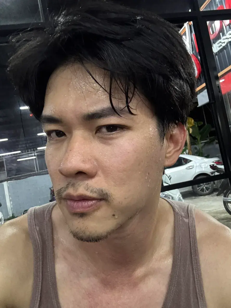 ยอมโดนน้ำอัดฉีดให้พุ่ง