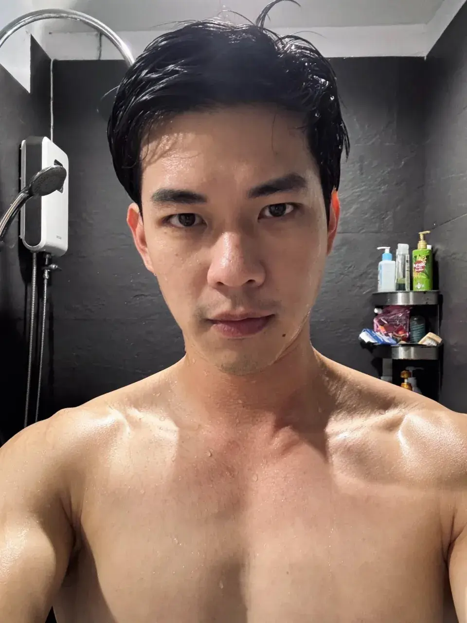 ยอมโดนน้ำอัดฉีดให้พุ่ง