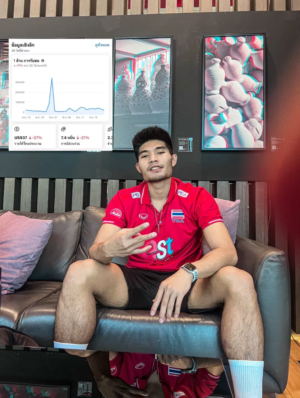 ยอมโดนน้ำอัดฉีดให้พุ่ง