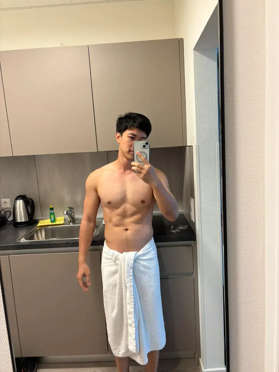 ยอมโดนน้ำอัดฉีดให้พุ่ง