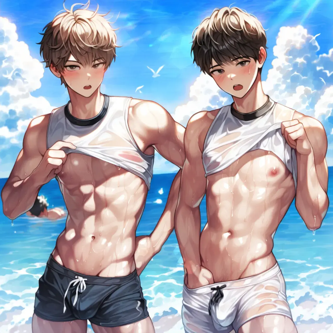 การ์ตูนผู้ชายหล่อเท่ 346