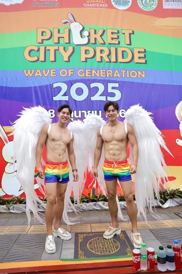 แฝดคนดัง งาน pride ภูเก็ต 2025