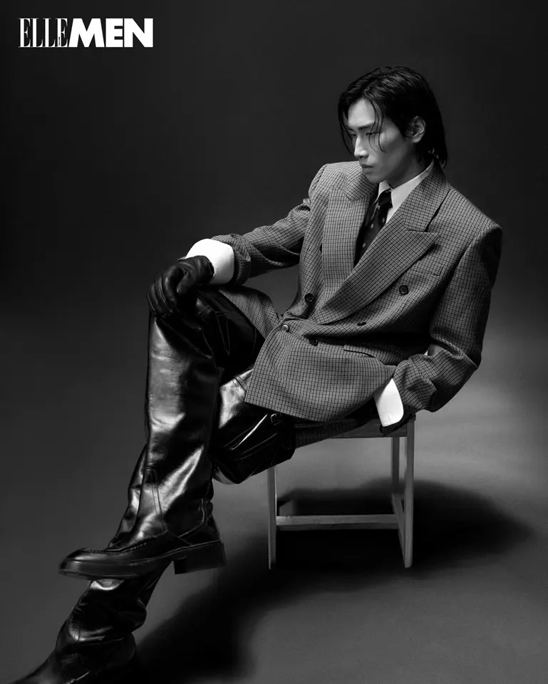 ไบเบิ้ล-วิชญ์ภาส @ ELLE MEN Thailand June 2025