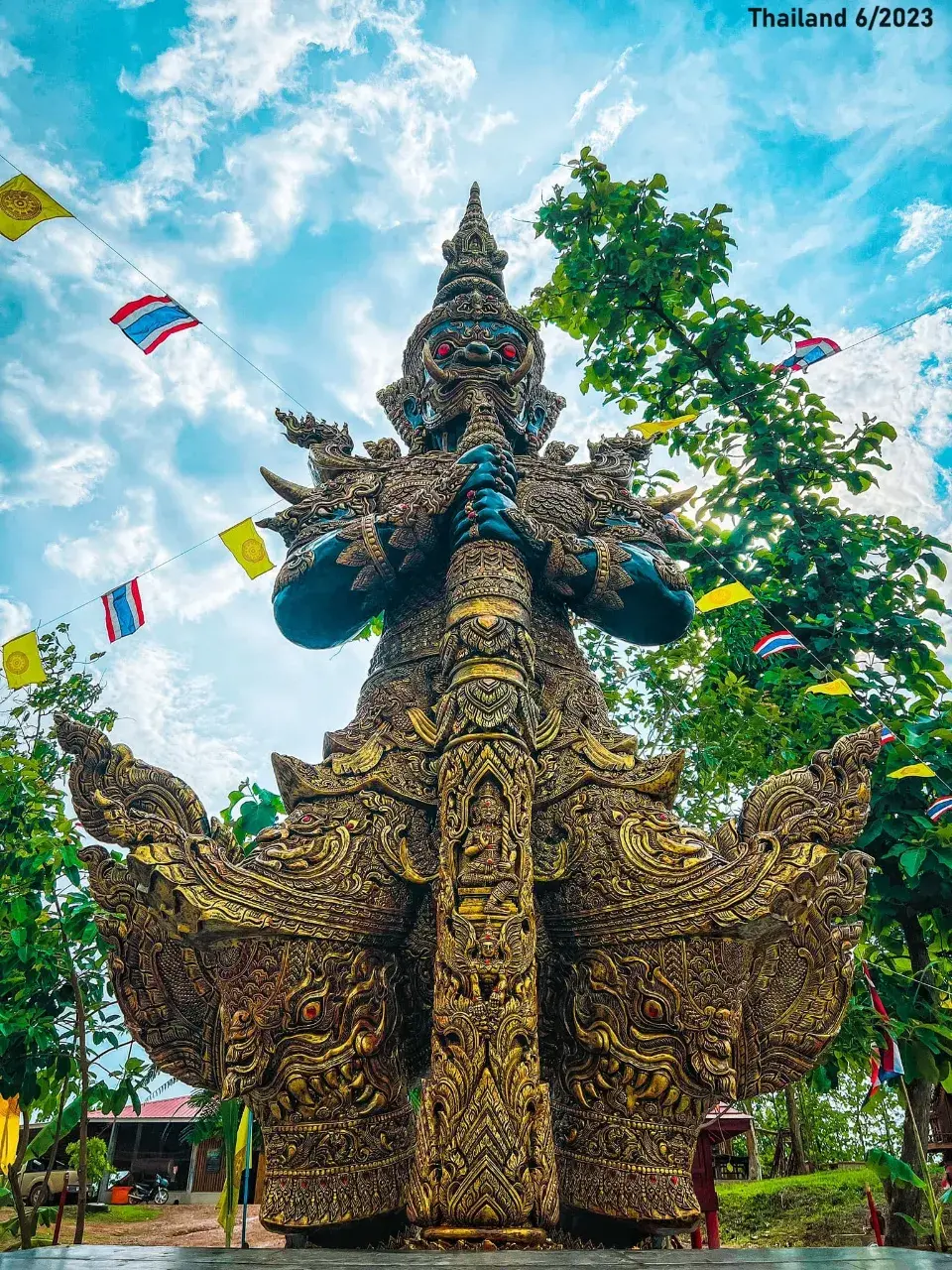 Thai-Style Statue of Thao Wessuwan 🇹🇭