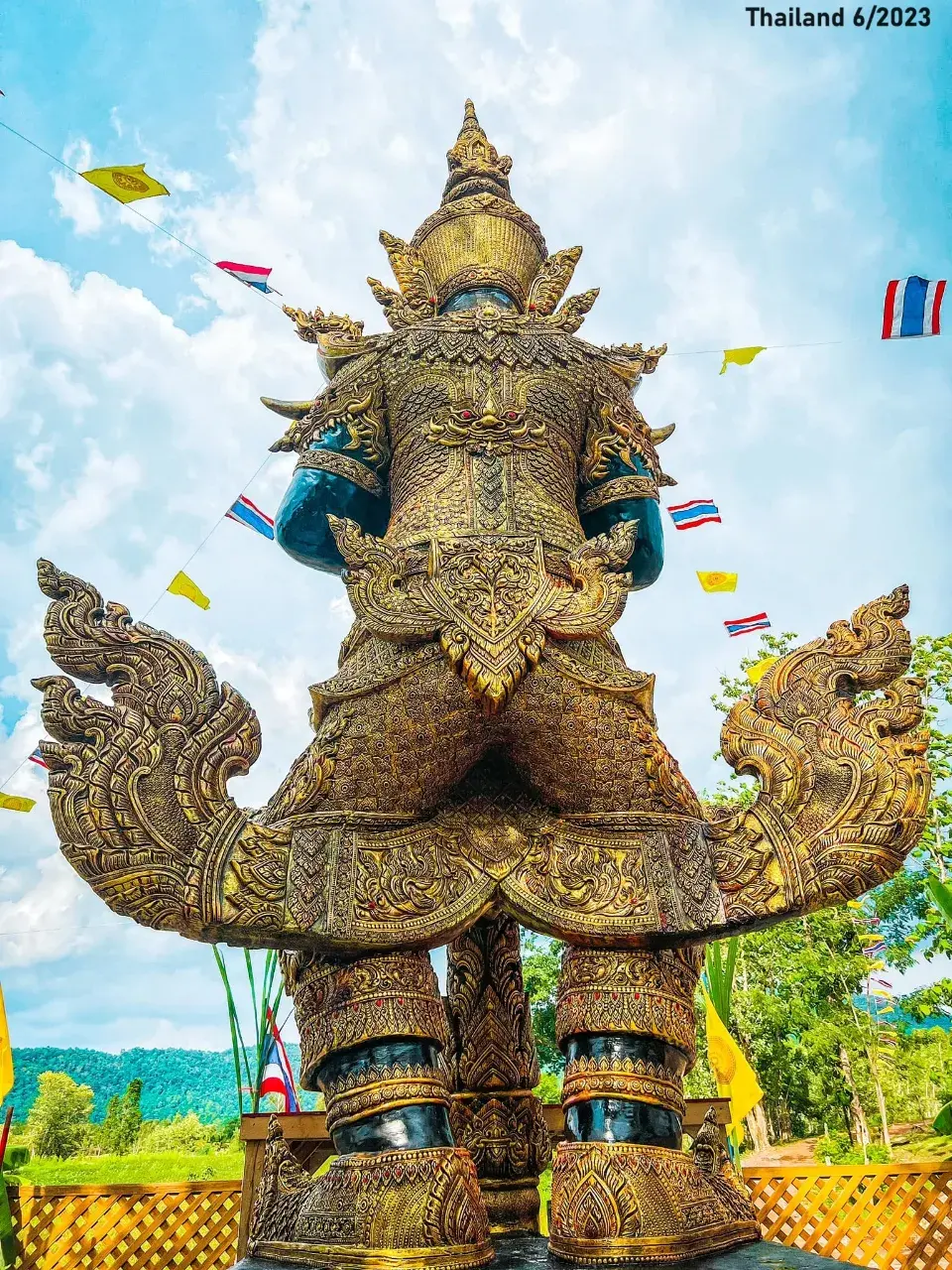 Thai-Style Statue of Thao Wessuwan 🇹🇭