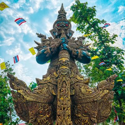 Thai-Style Statue of Thao Wessuwan 🇹🇭