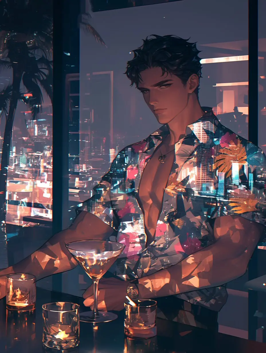 Double exposure image.
