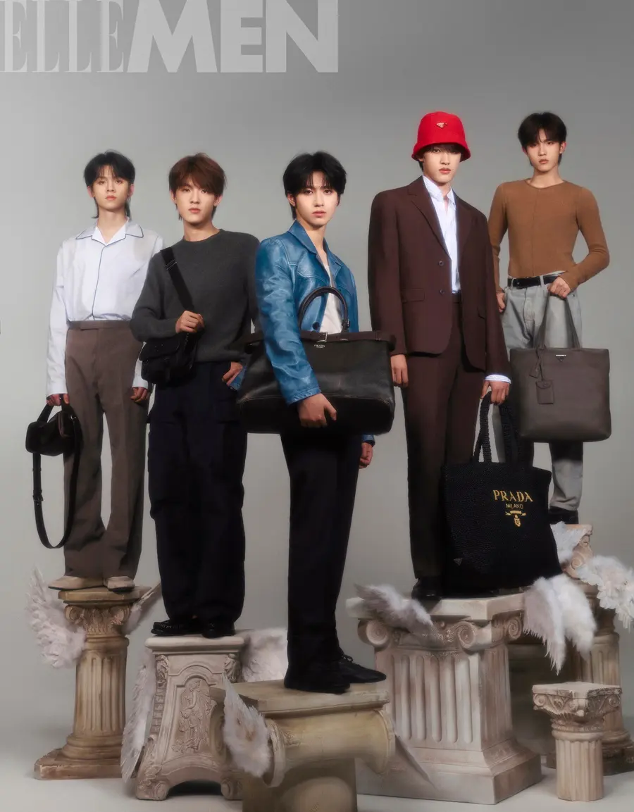 TOP landing boy @ ELLEMEN China May 2025